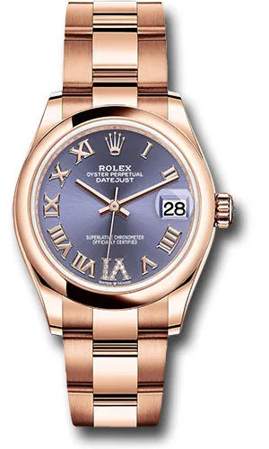 Rolex Everose Gold Datejust 31 Watch 278245 aubdr6o
