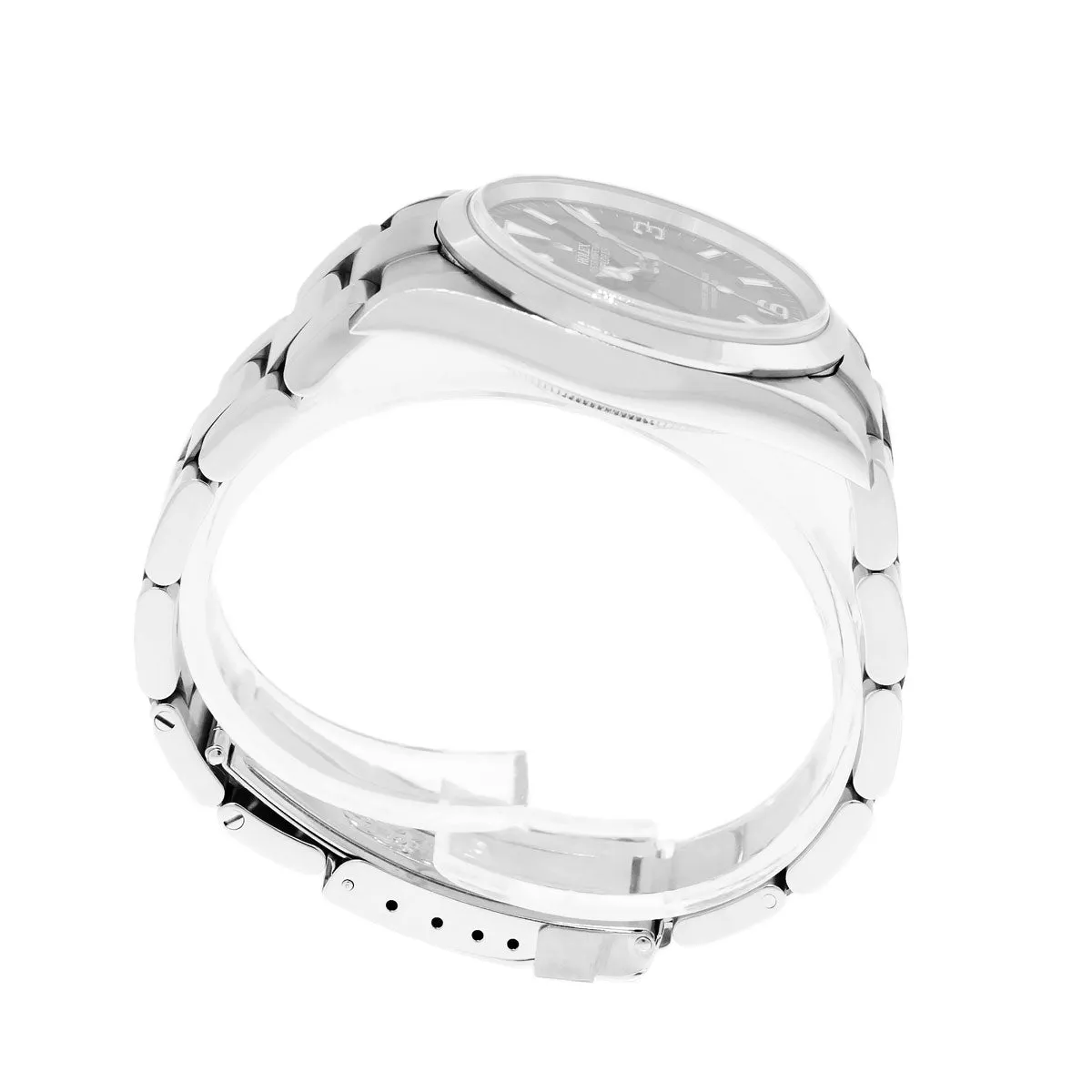 Rolex Explorer I 36mm Stainless Steel Black Dial & Smooth Bezel 114270