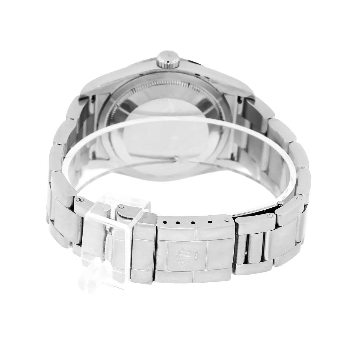 Rolex Explorer I 36mm Stainless Steel Black Dial & Smooth Bezel 114270