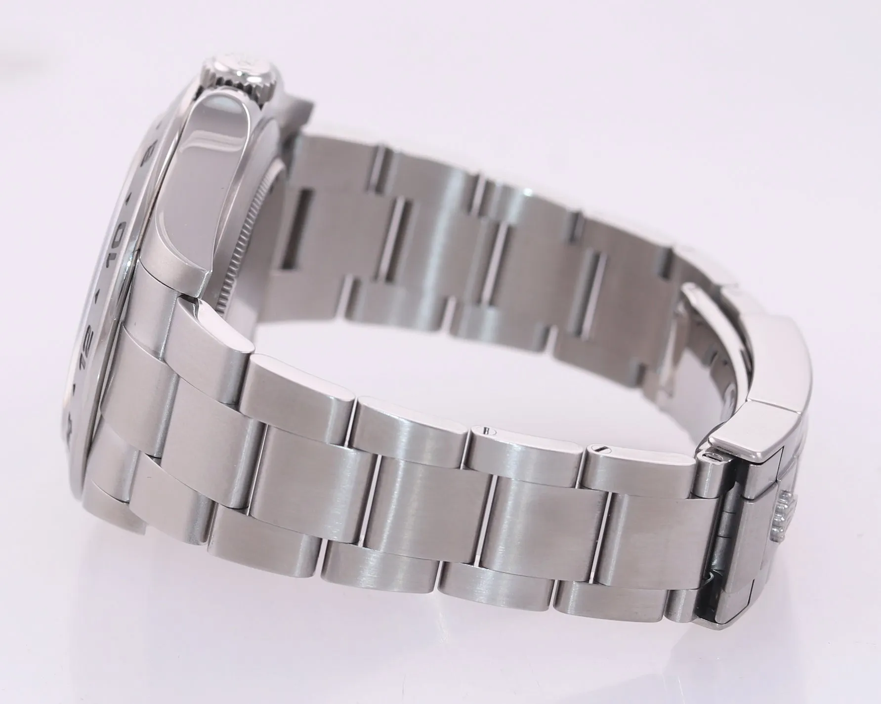 Rolex Explorer II 42mm 216570 Black Dial Steel GMT Date Watch Box