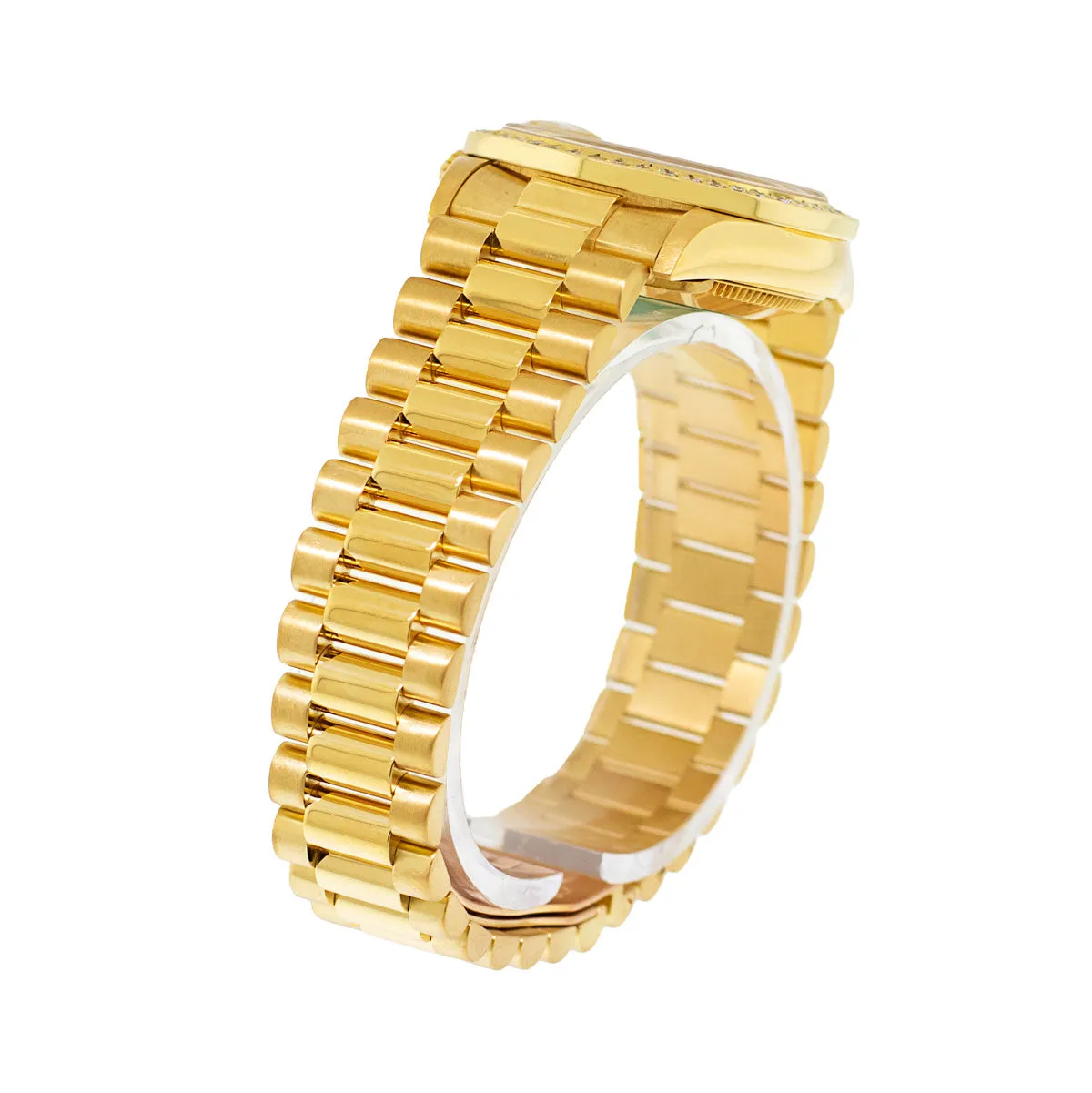 Rolex Lady-Datejust 31mm Yellow Gold Champagne Diamond Dial & Bezel 78278