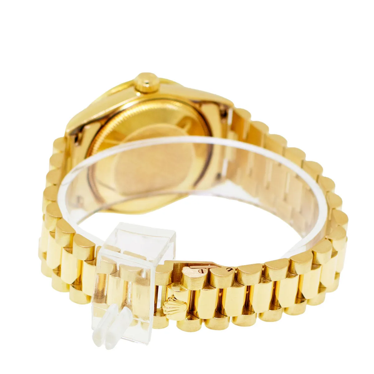 Rolex Lady-Datejust 31mm Yellow Gold Diamond Dial & Diamond Bezel 68278