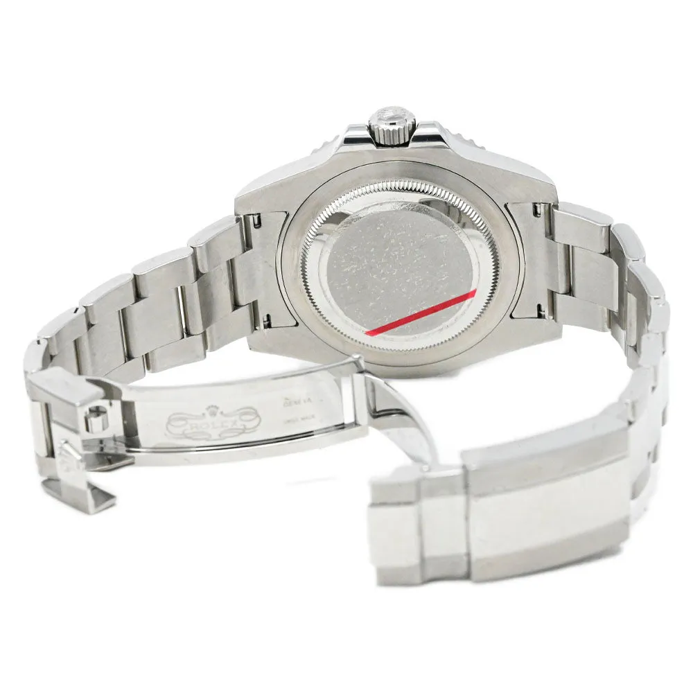 Rolex Men's GMT-MASTER II Stainless Steel 40mm Black Dot Dial Watch Reference #: 116710LN