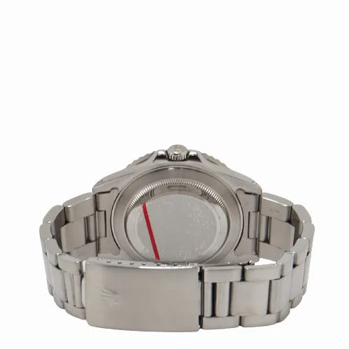 Rolex Men's GMT Master Stainless Steel 40mm Black Dot Dial Watch Reference# 16710