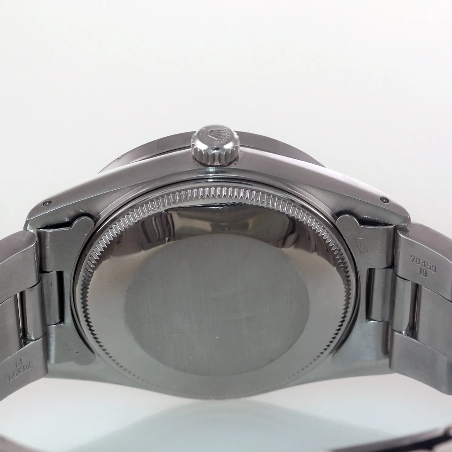 Rolex Oyster Date 15010 Steel Silver Stick Oyster Band Watch Box