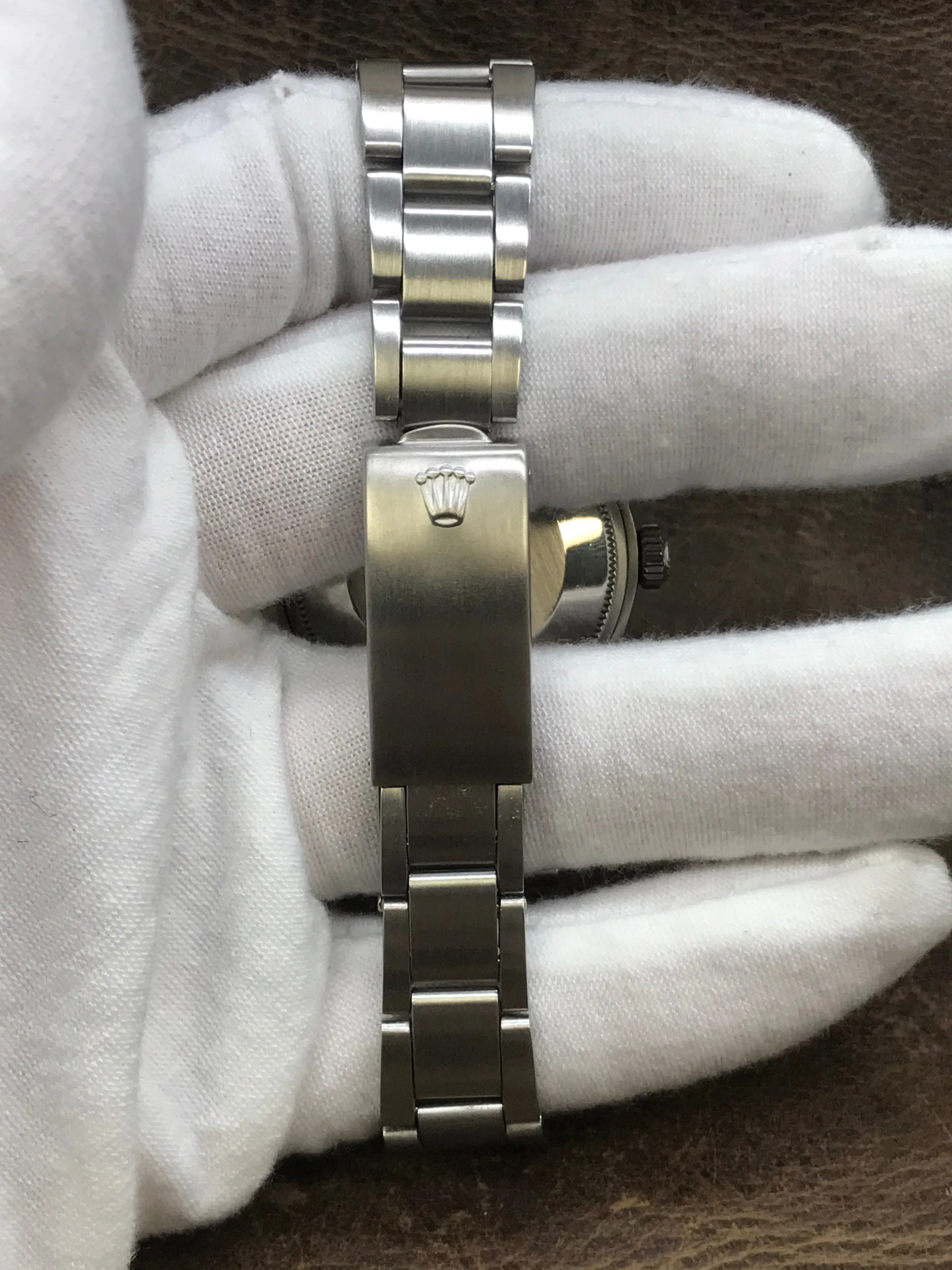Rolex Oyster Perpetual Date 34mm 1501 Blue Dial Automatic Watch