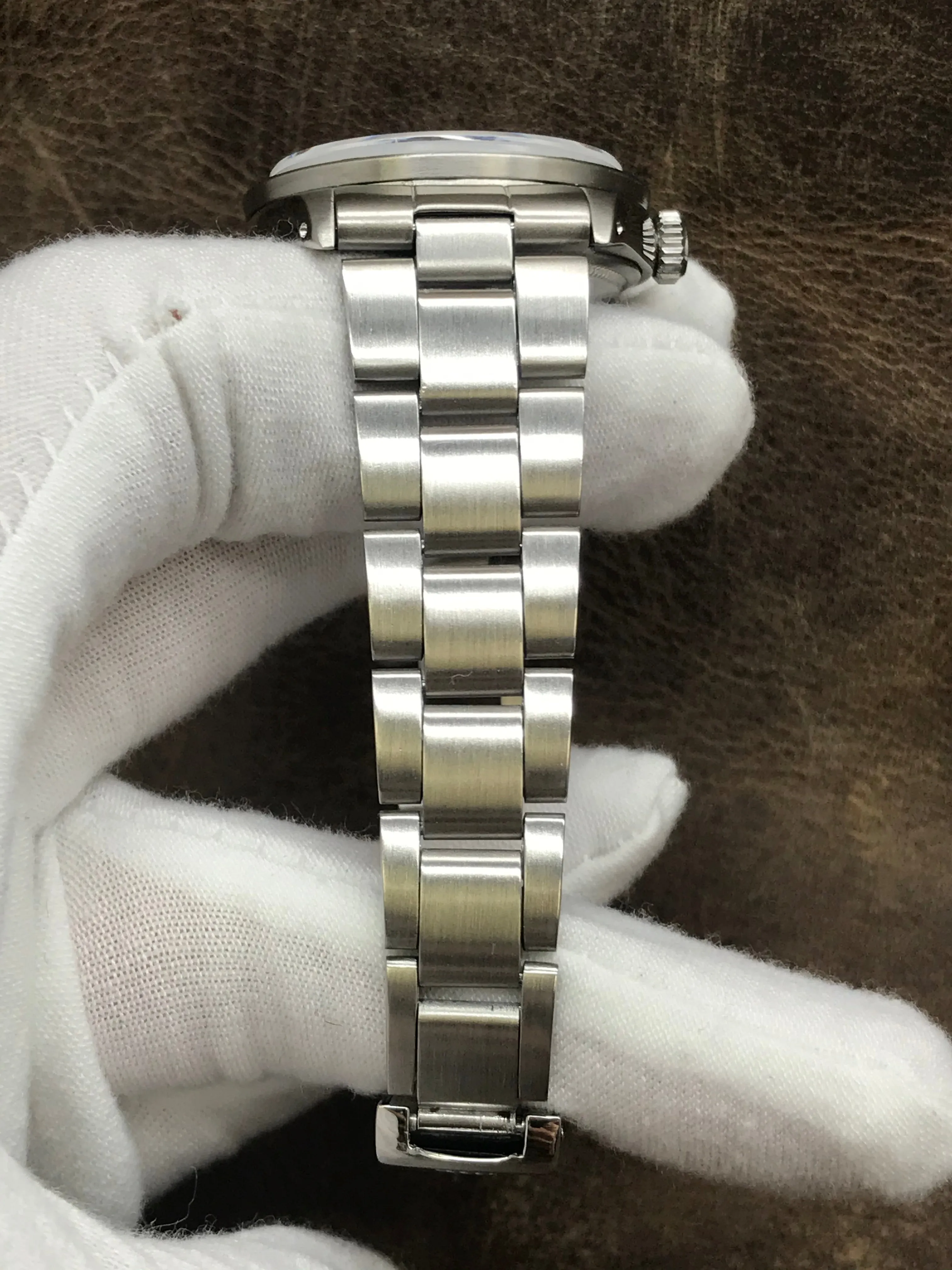 Rolex Oyster Perpetual Date 34mm 1501 Blue Dial Automatic Watch