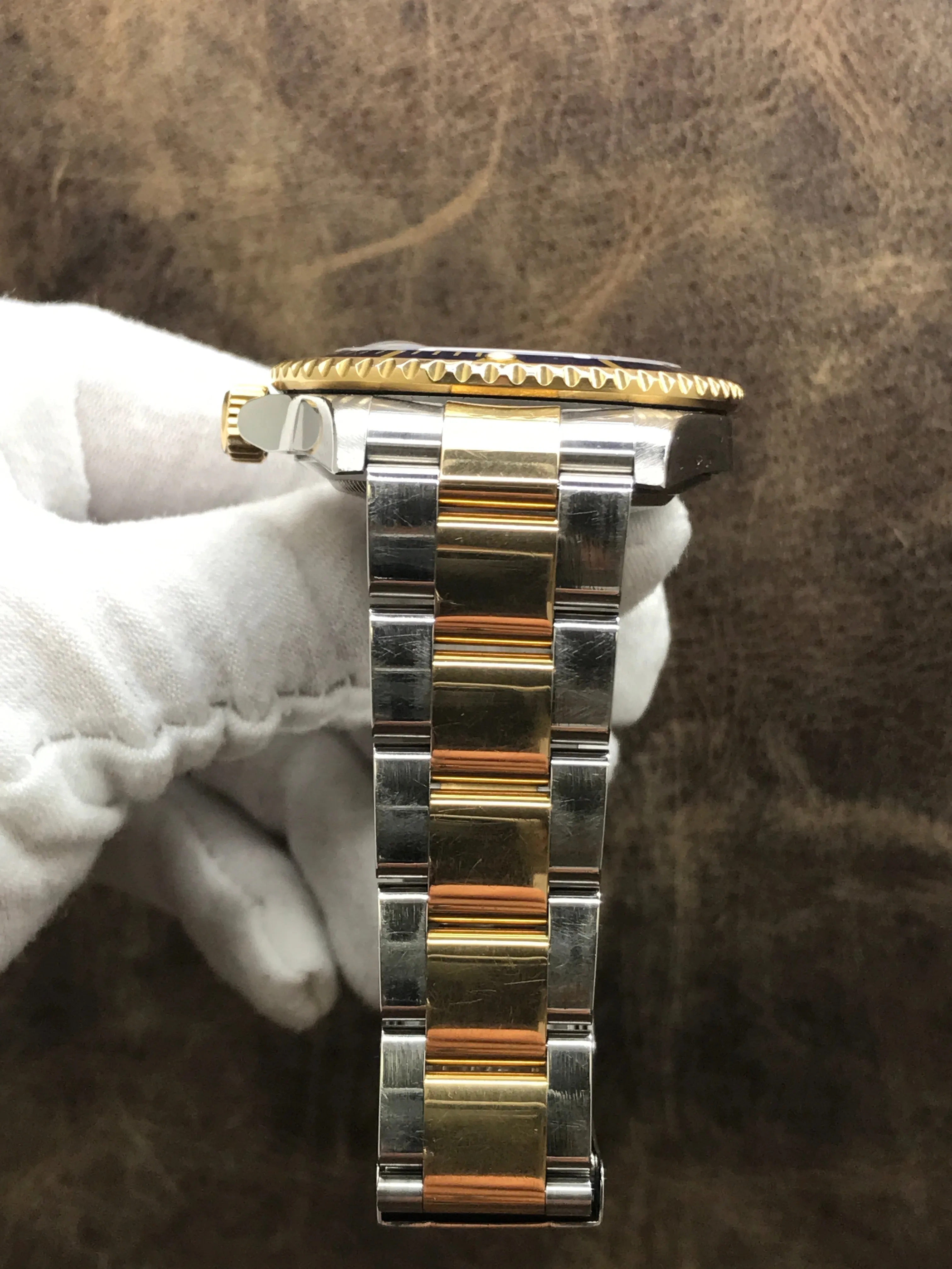 Rolex Submariner Date 16613 Blue Dial Automatic Men's Watch
