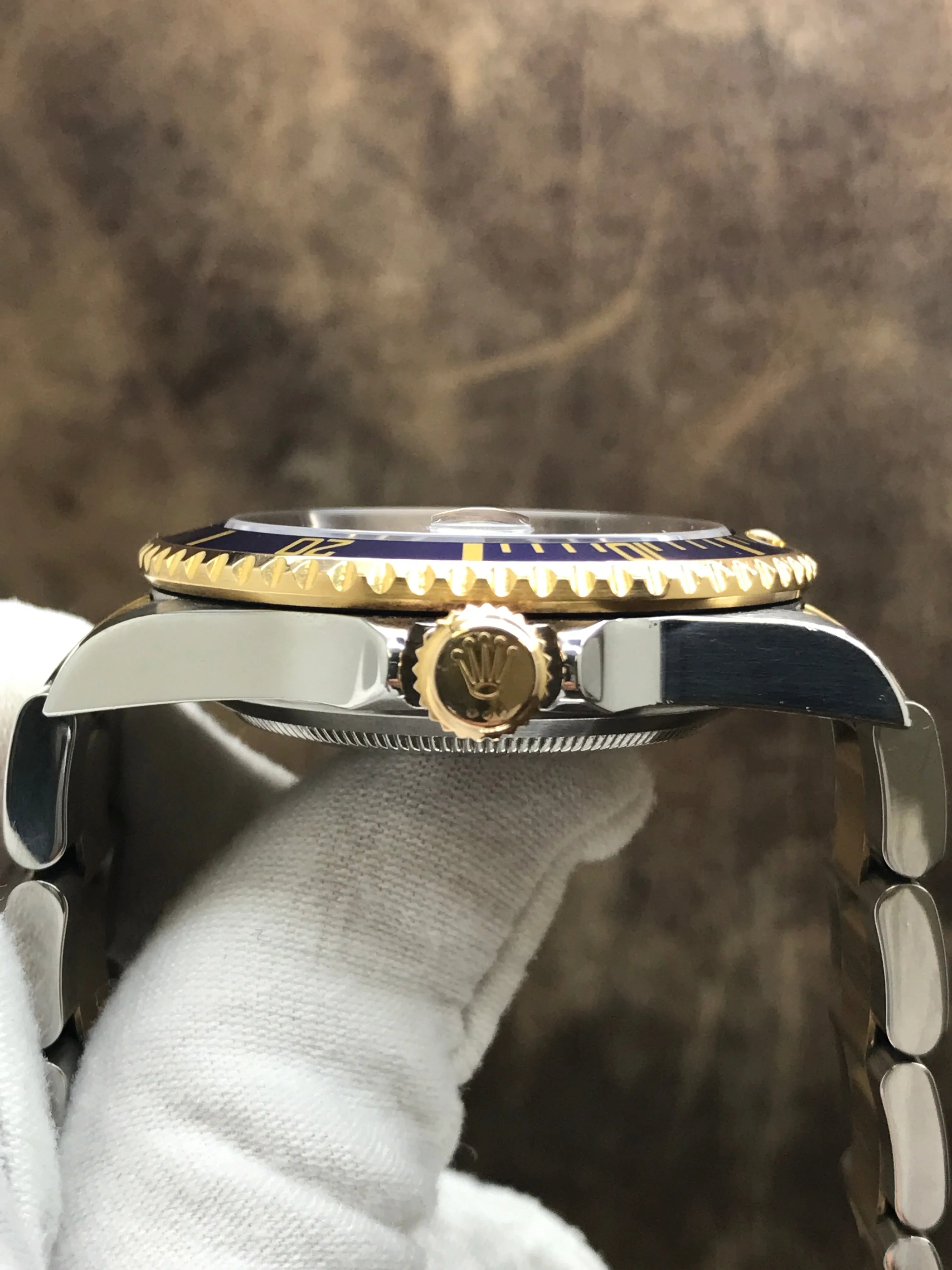 Rolex Submariner Date 16613 Blue Dial Automatic Men's Watch