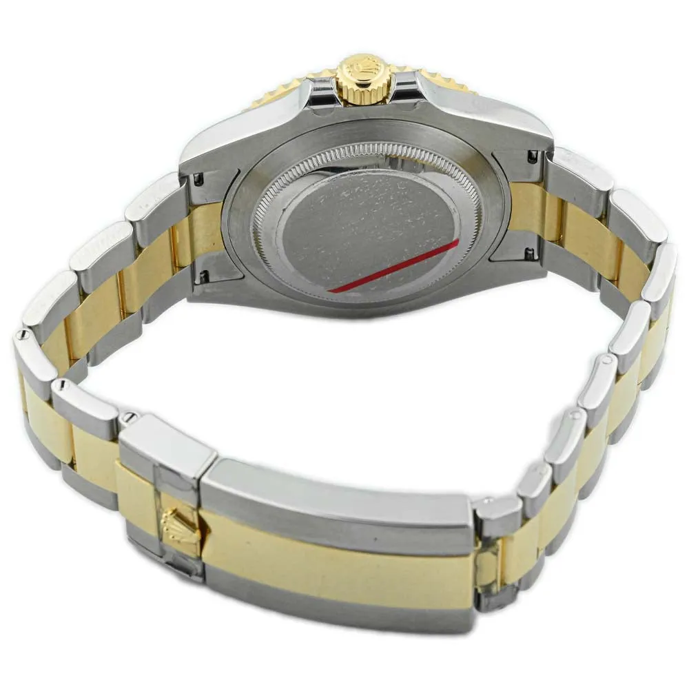 Rolex Submariner Date 18K Yellow Gold & Steel 41mm Blue Dot Dial Watch Ref# 126613LB
