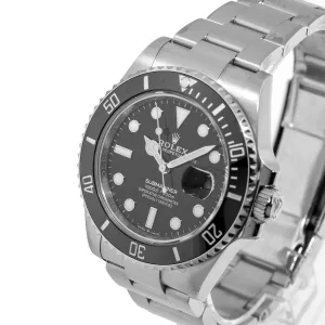 Rolex Submariner Date 41mm Stainless Steel Black Dial Black Bezel 126610LN
