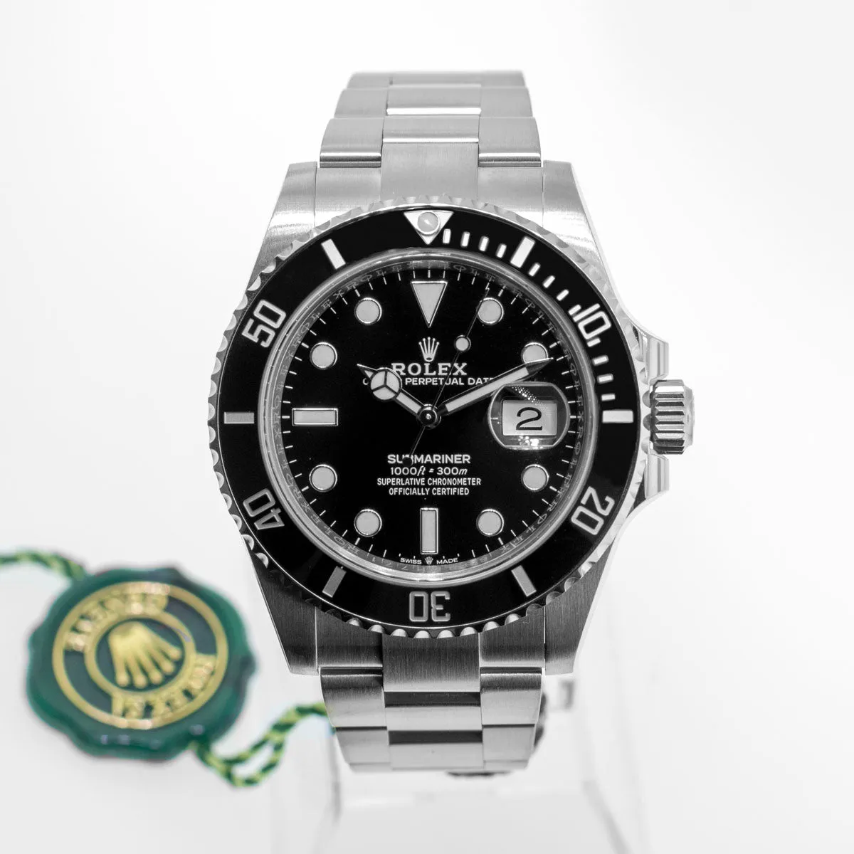 Rolex Submariner Date 41mm Stainless Steel Black Dial Black Bezel 126610LN