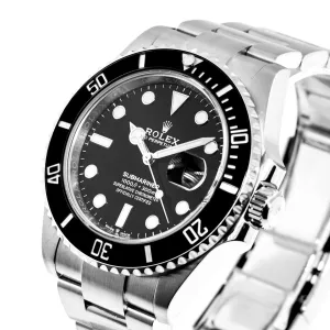 Rolex Submariner Date 41mm Stainless Steel Black Dial Black Bezel 126610LN