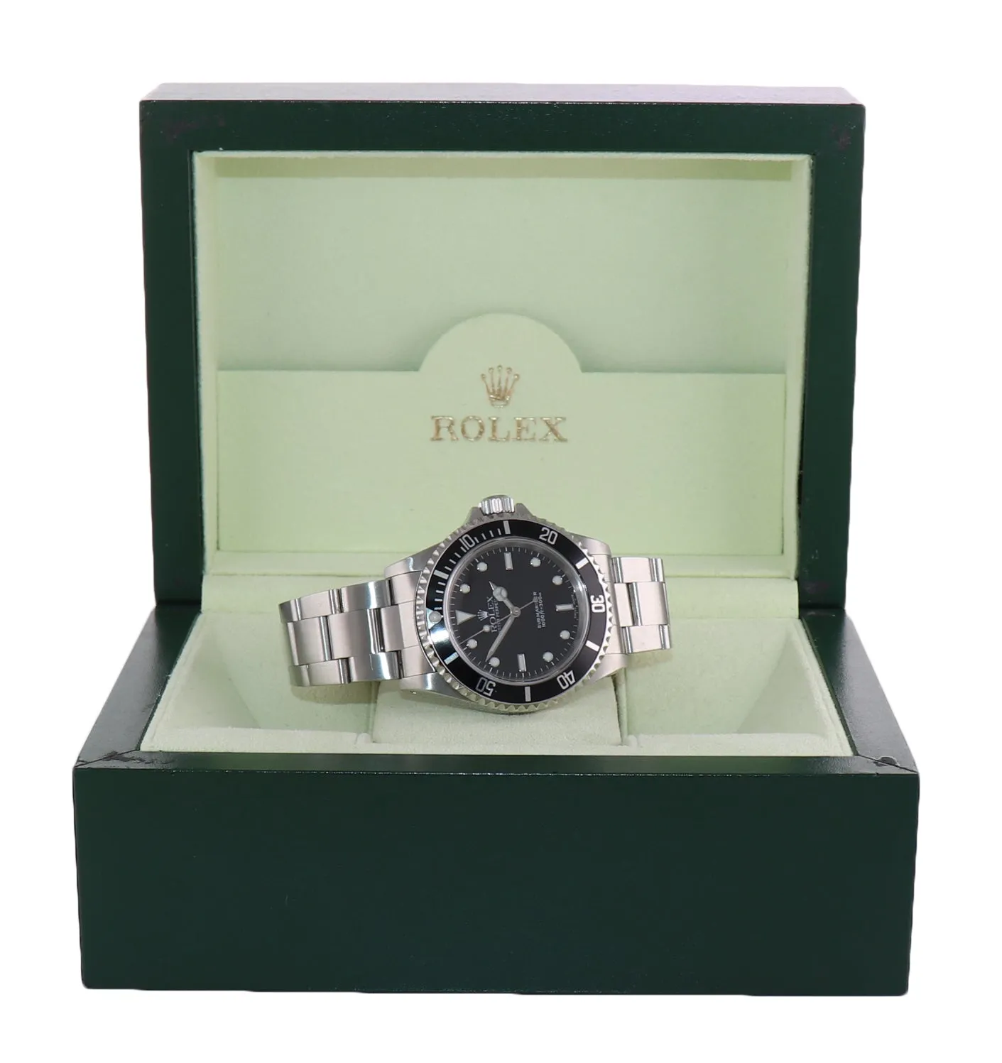 Rolex Submariner No-Date 14060m Steel Black Dial Dive 40mm Watch Box