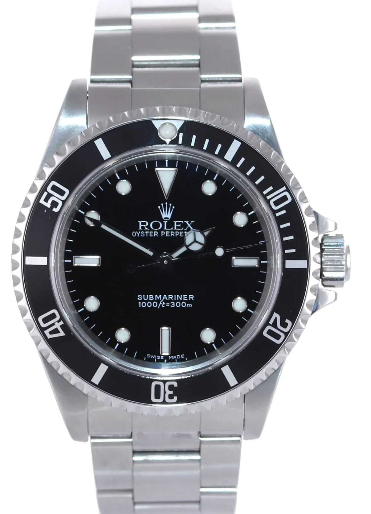 Rolex Submariner No-Date 14060m Steel Black Dial Dive 40mm Watch Box