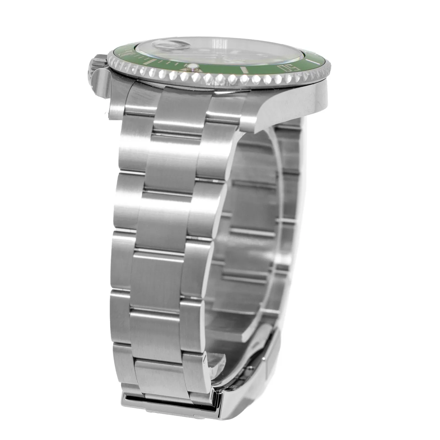 Rolex Submariner "Green Kermit" MK2 41mm Steel Black Dial Green Bezel 126610LV