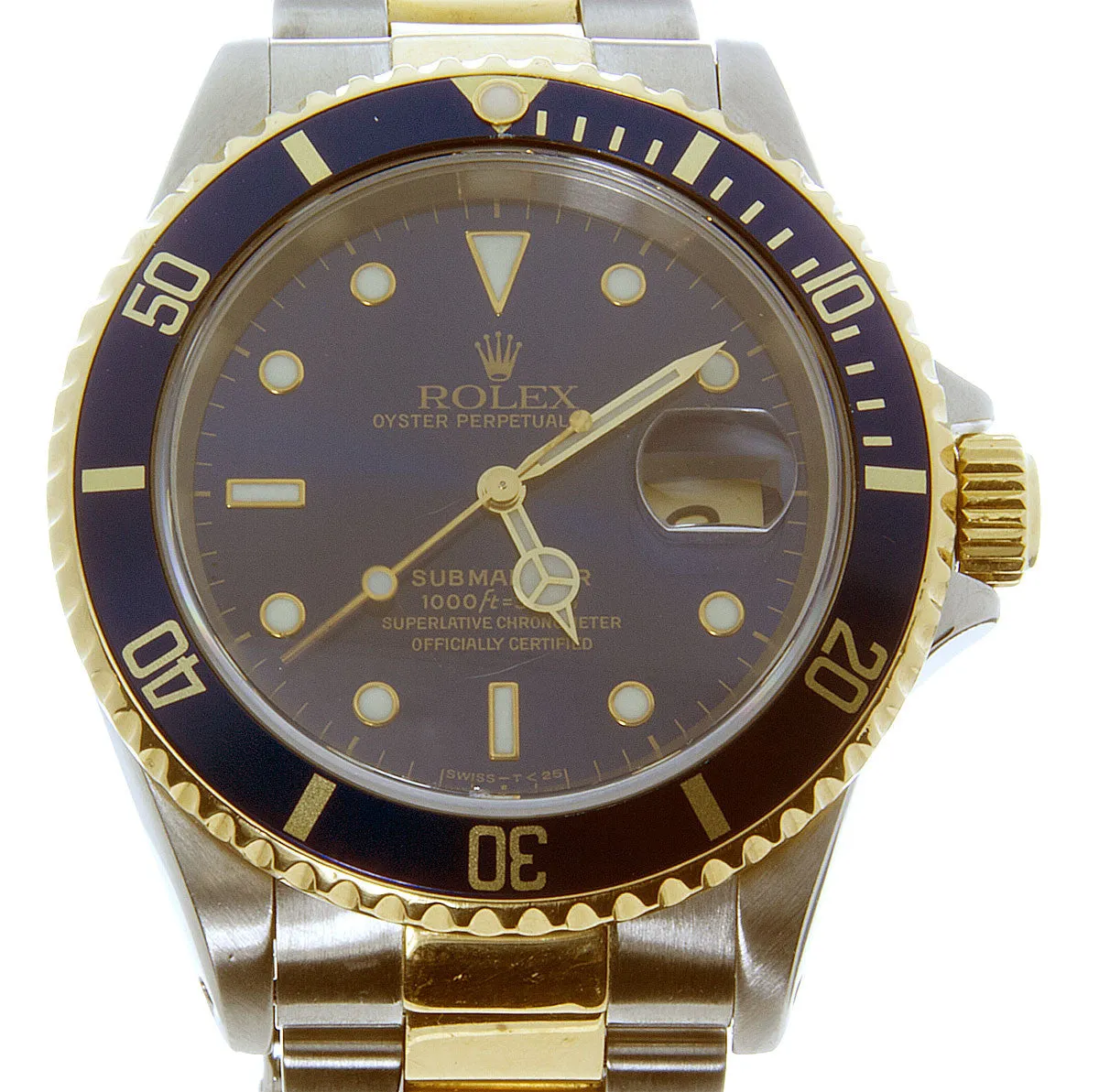Rolex Submariner SS/18K Blue Dial