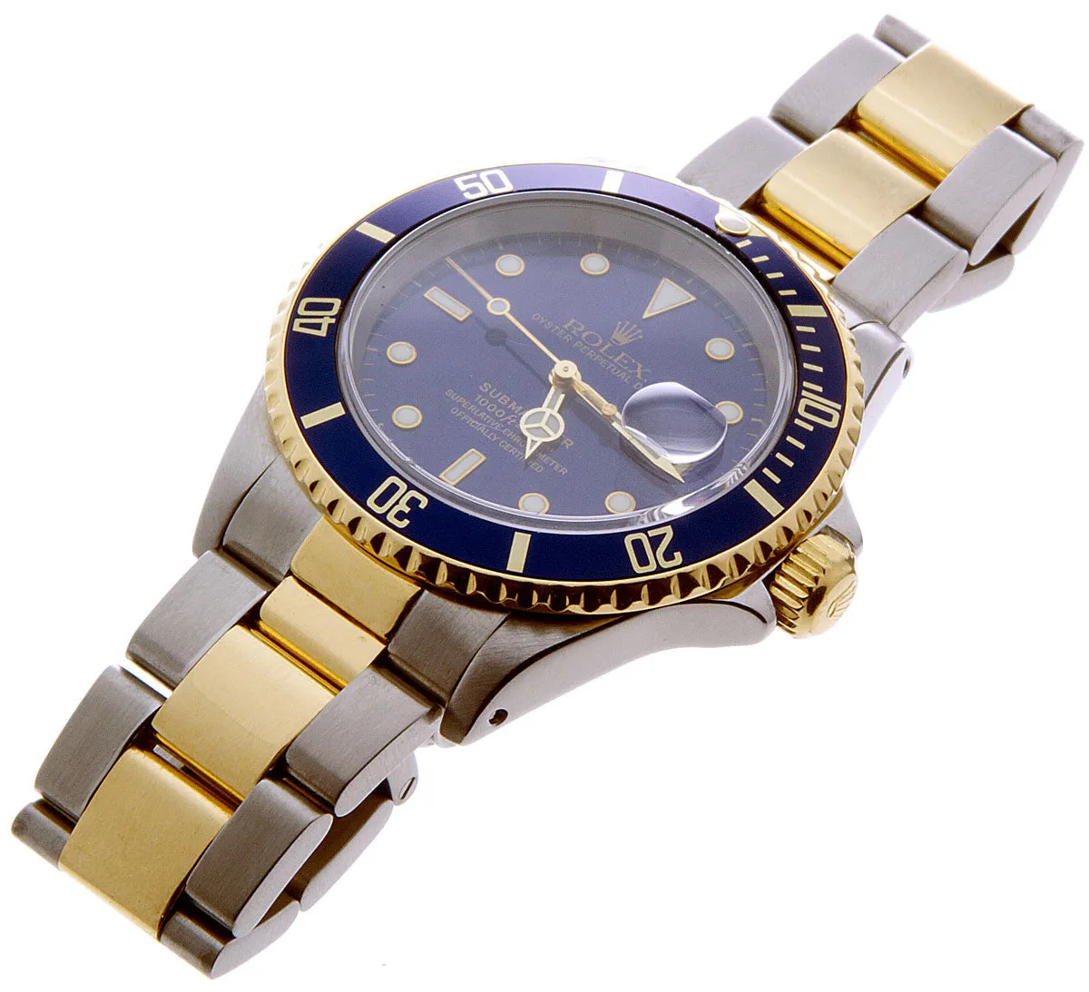 Rolex Submariner SS/18K Blue Dial