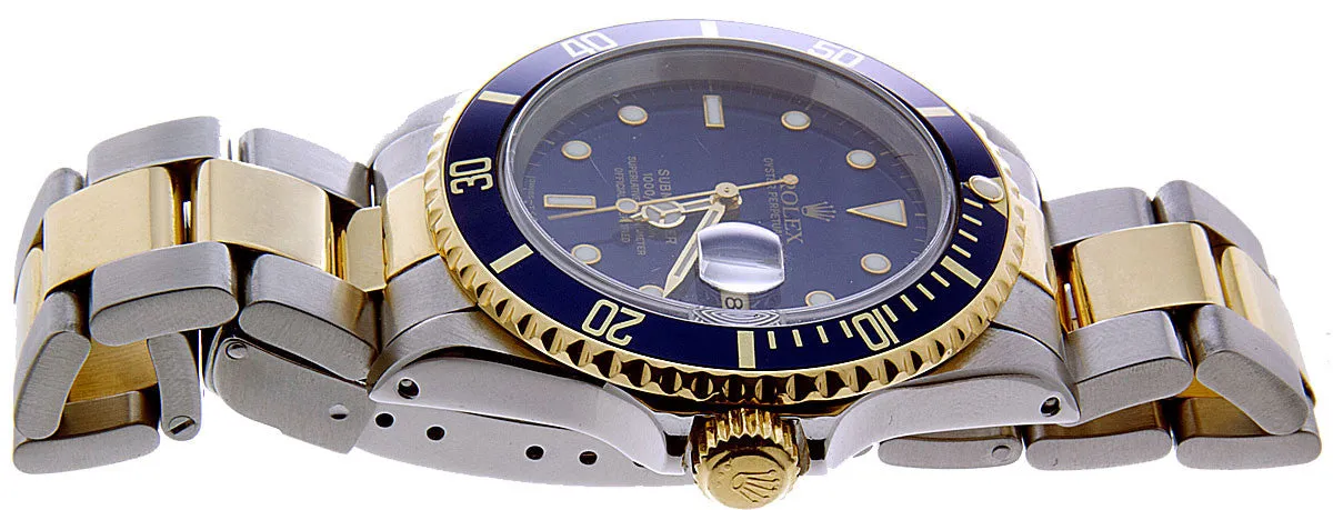 Rolex Submariner SS/18K Blue Dial