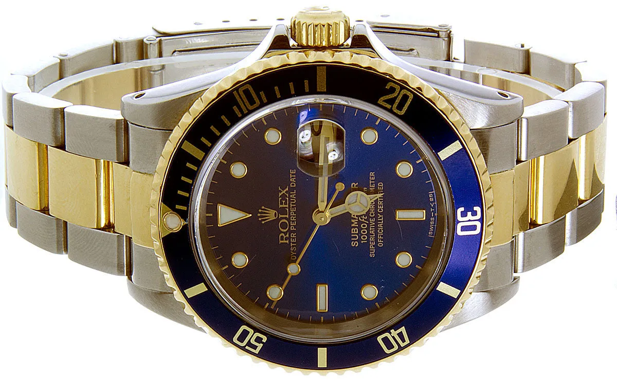 Rolex Submariner SS/18K Blue Dial