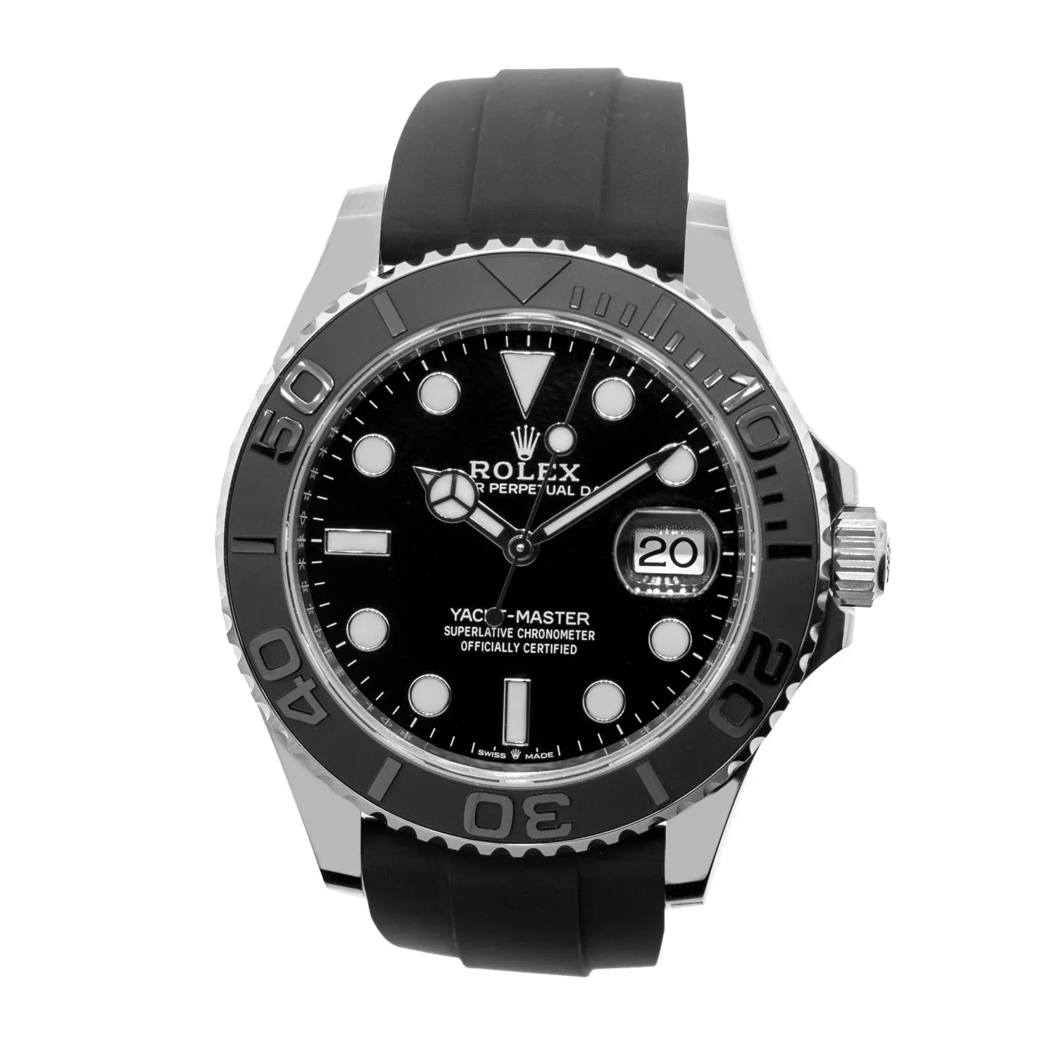 Rolex Yacht-Master 42mm White Gold Black Dial & Black Bezel 226659