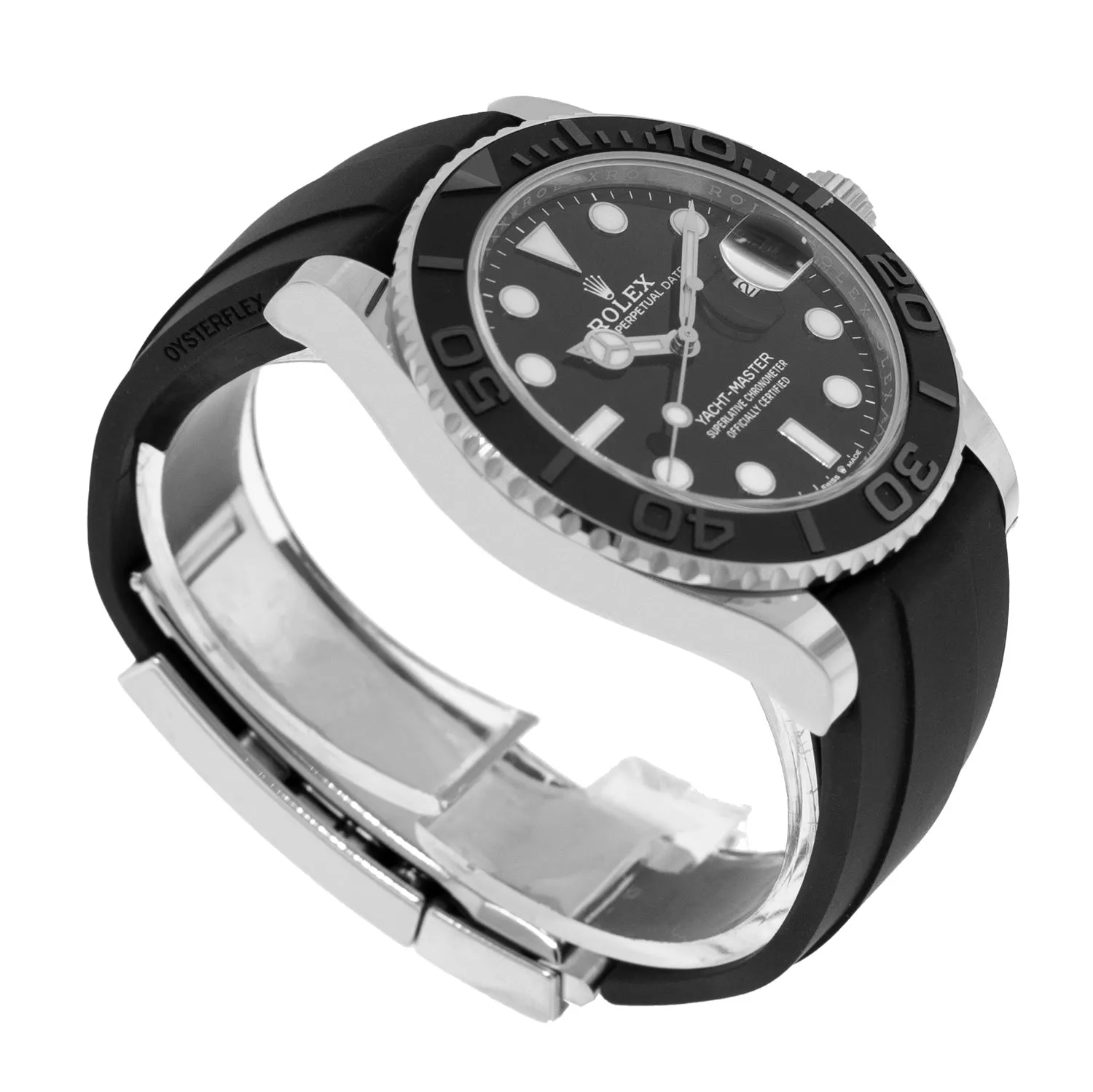 Rolex Yacht-Master 42mm White Gold Black Dial & Black Bezel 226659
