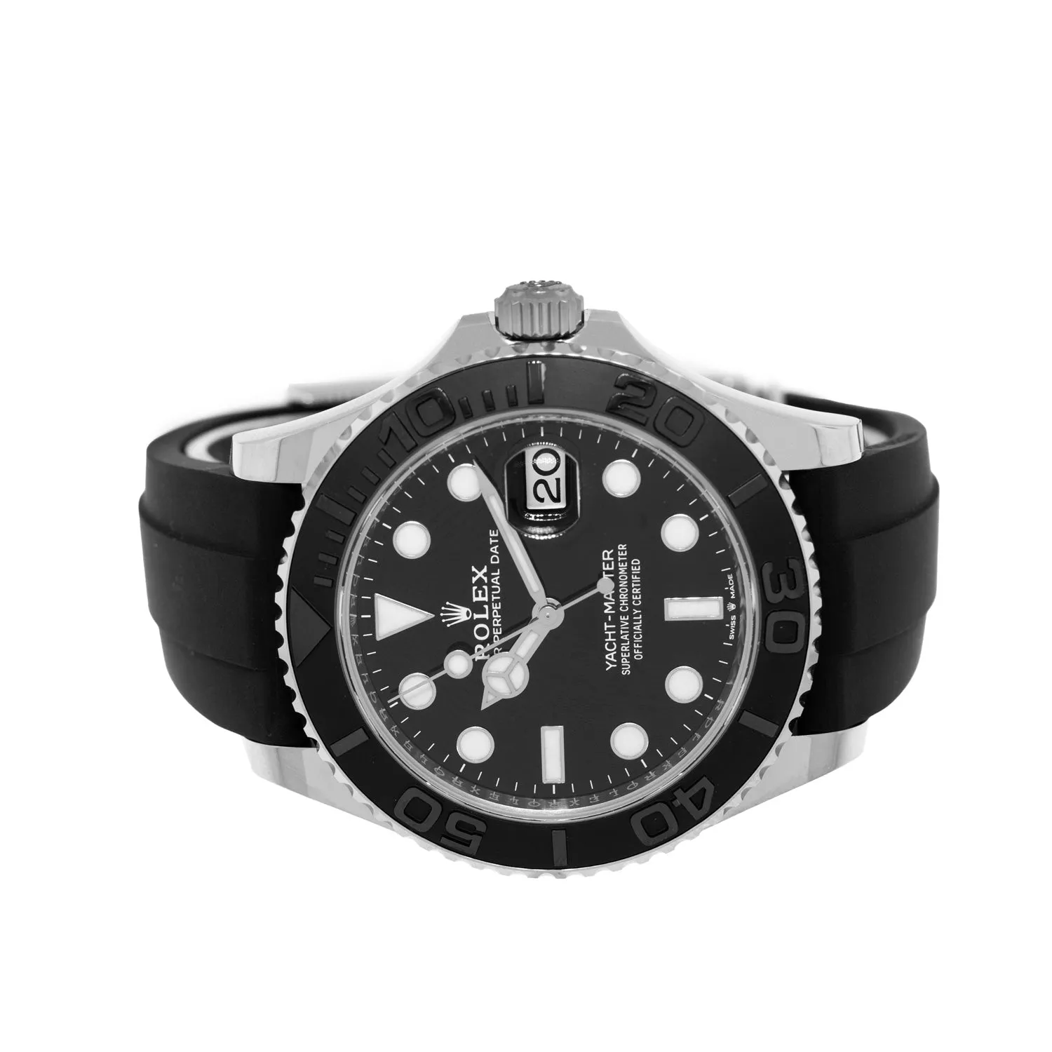 Rolex Yacht-Master 42mm White Gold Black Dial & Black Bezel 226659