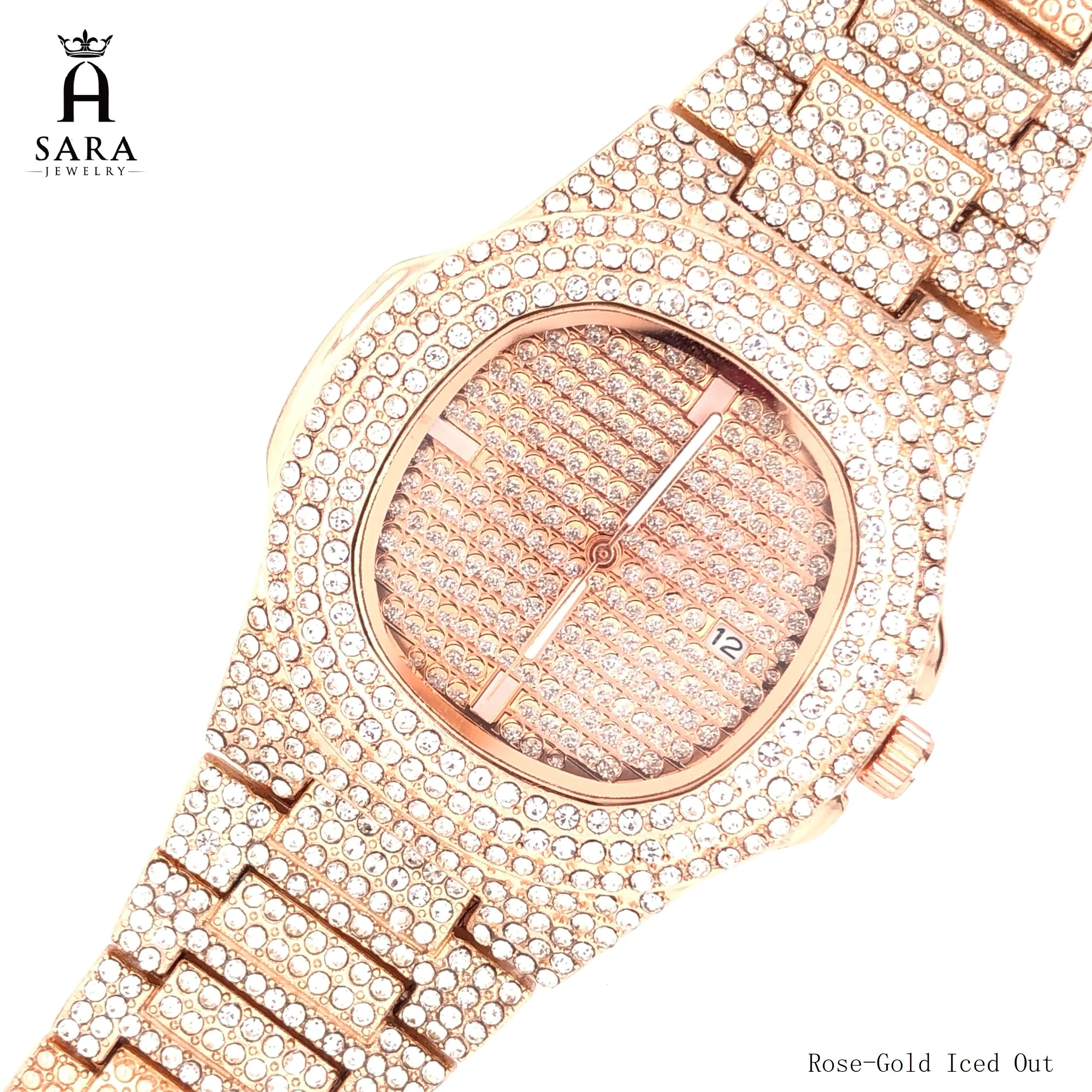 Rose Gold Quarter Watches