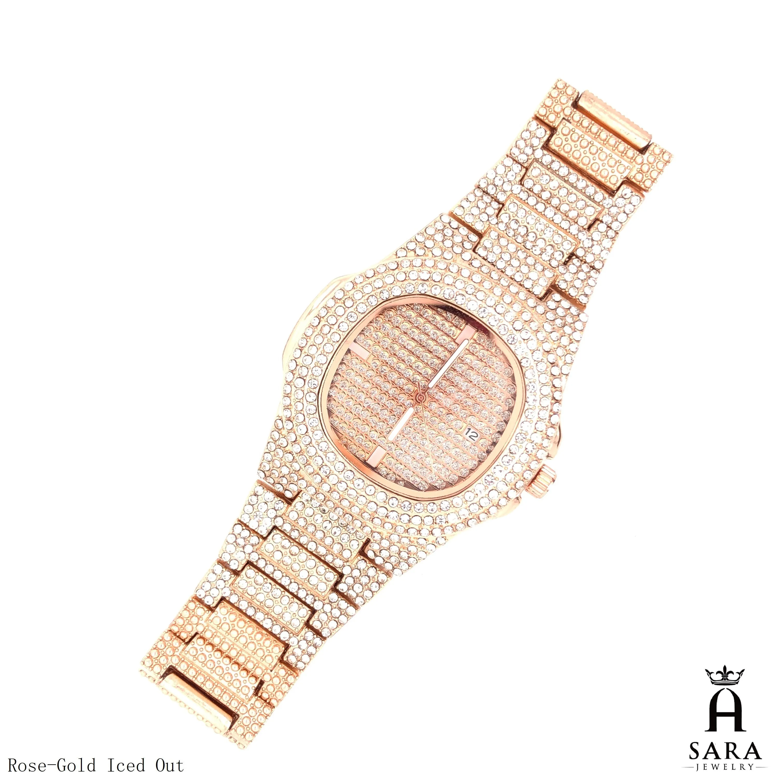 Rose Gold Quarter Watches