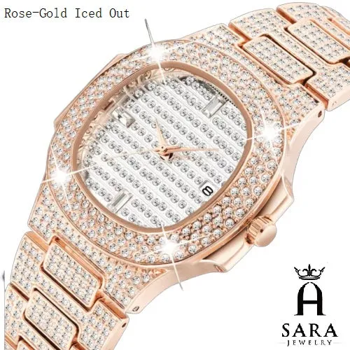 Rose Gold Quarter Watches