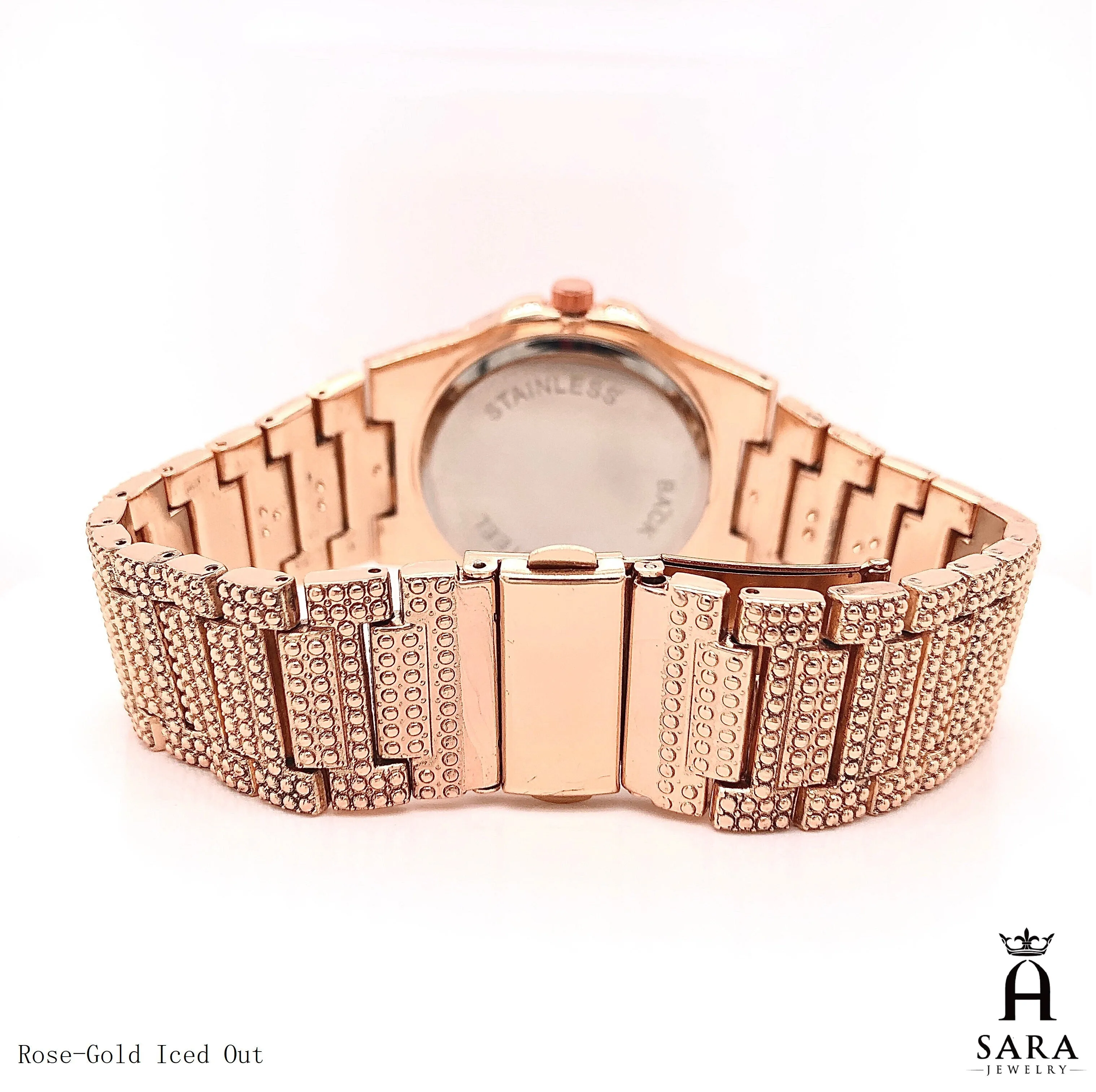Rose Gold Quarter Watches