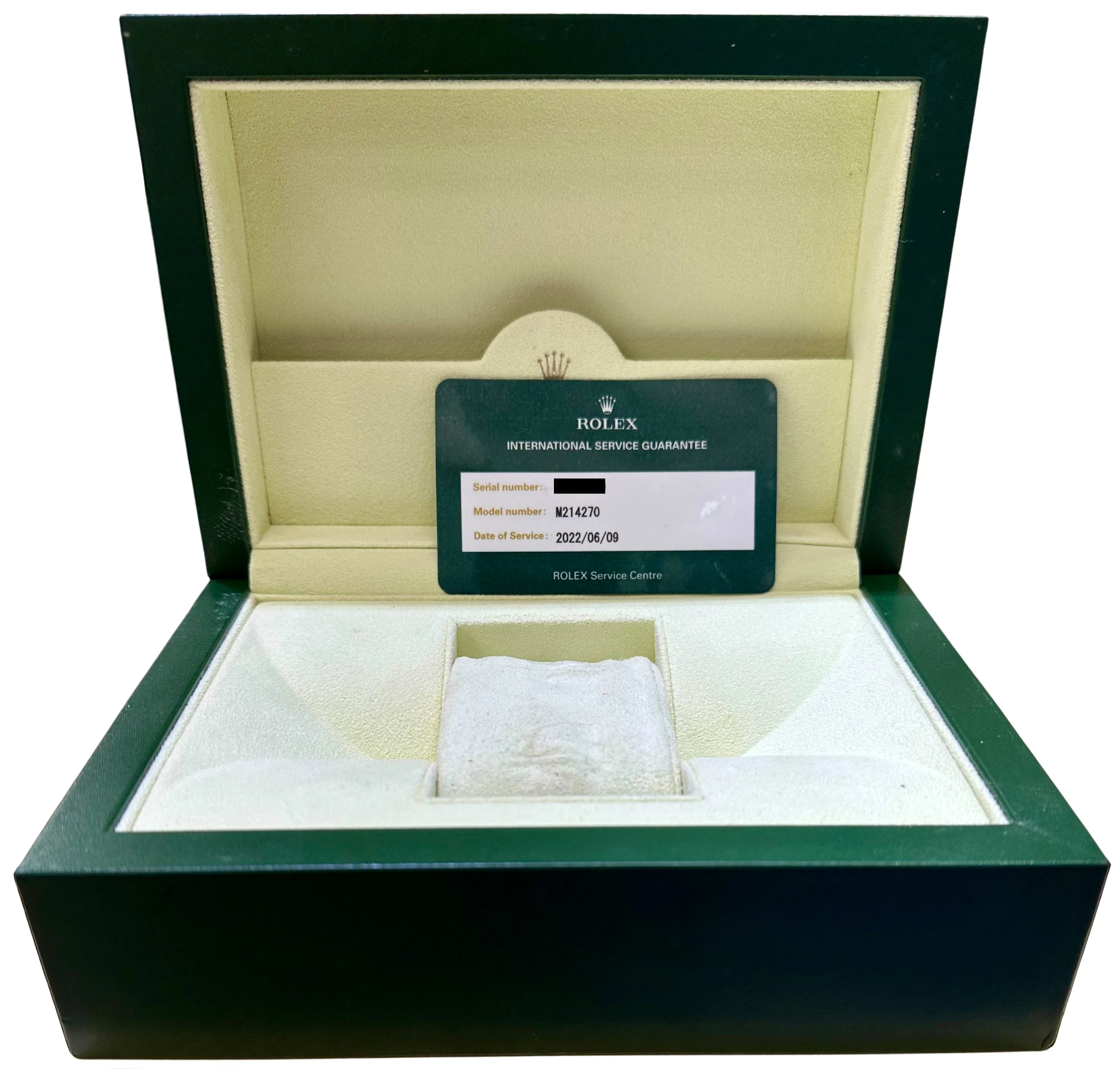 RSC 2022 Rolex Explorer I Black 39mm Stainless Steel MK1 Watch 214270 BOX