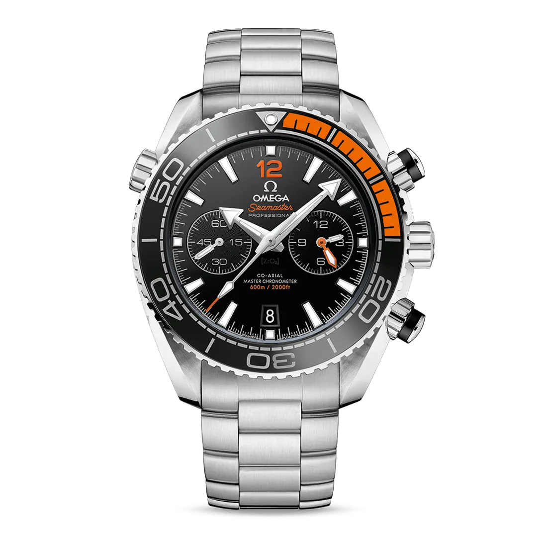 Seamaster Planet Ocean 600M Omega Co‑Axial Master Chronometer Chronograph 45.5 MM