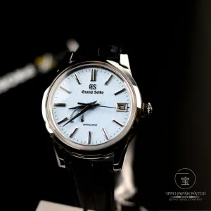 Seiko Grand Seiko SBGA407 Blue Snowflake Spring Drive Watch
