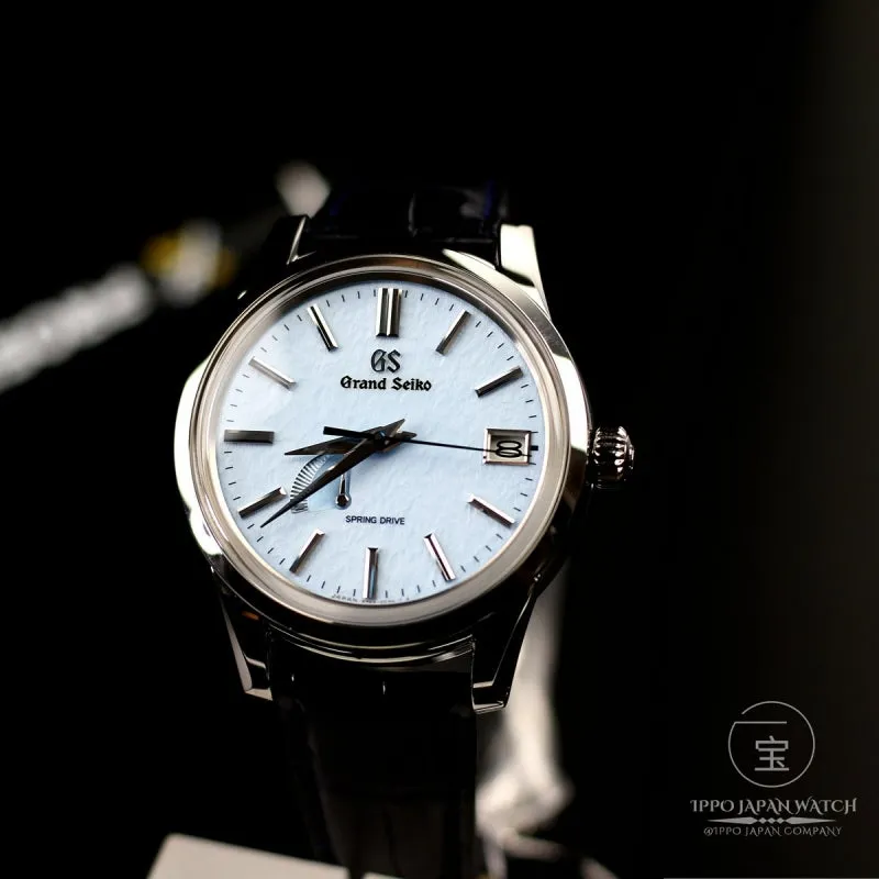Seiko Grand Seiko SBGA407 Blue Snowflake Spring Drive Watch