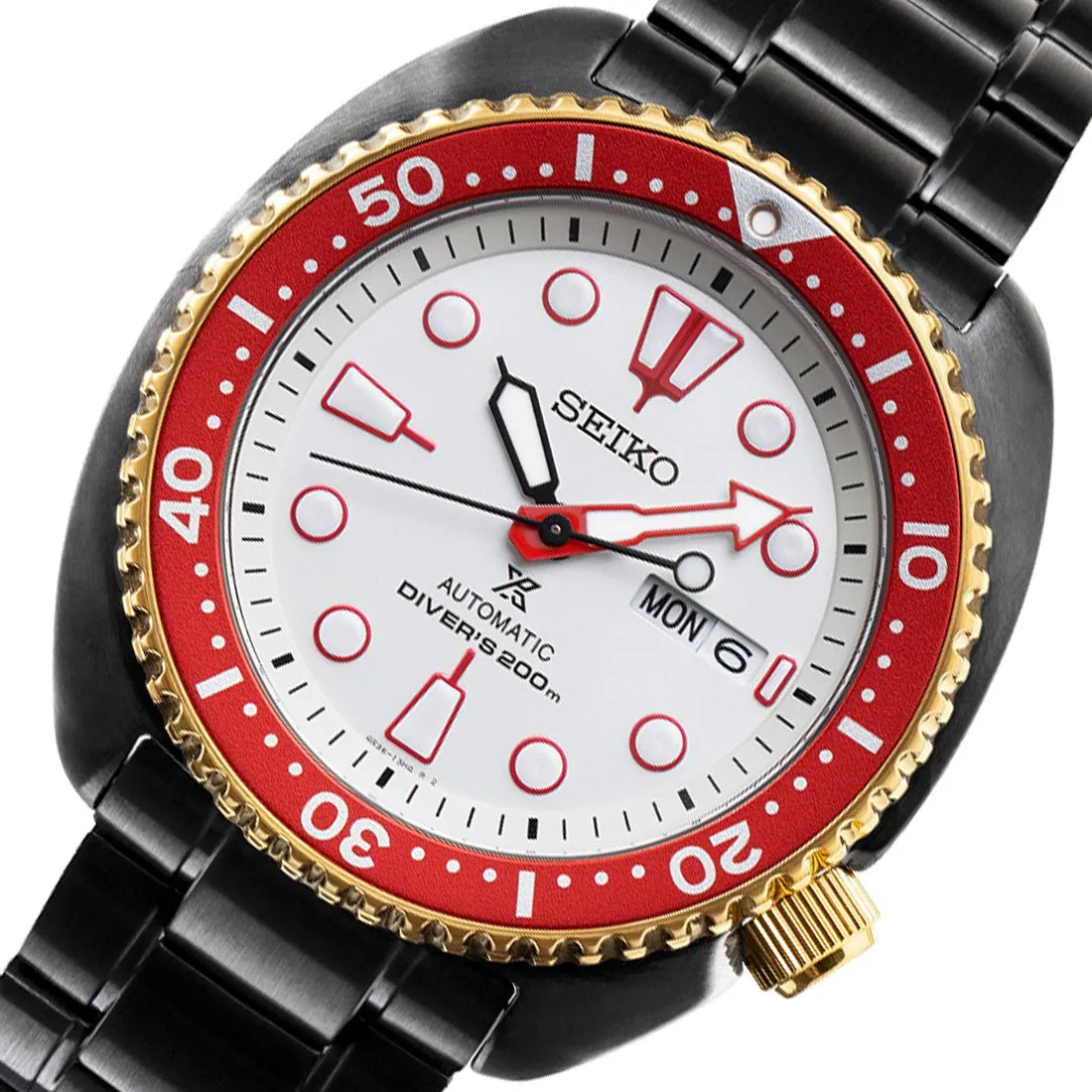 Seiko Indonesia Prospex Black Stainless Steel SRPJ52K1 SRPJ52 SRPJ52K Limited Edition Watch