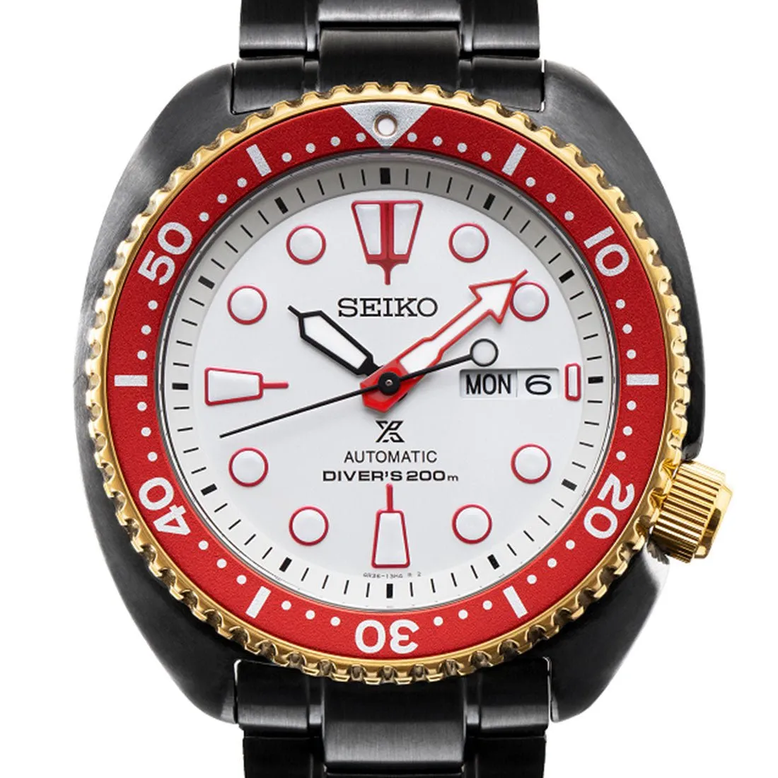 Seiko Indonesia Prospex Black Stainless Steel SRPJ52K1 SRPJ52 SRPJ52K Limited Edition Watch