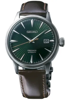 Seiko Presage Analog Automatic with Leather Strap Men's Watch SRPD37J1