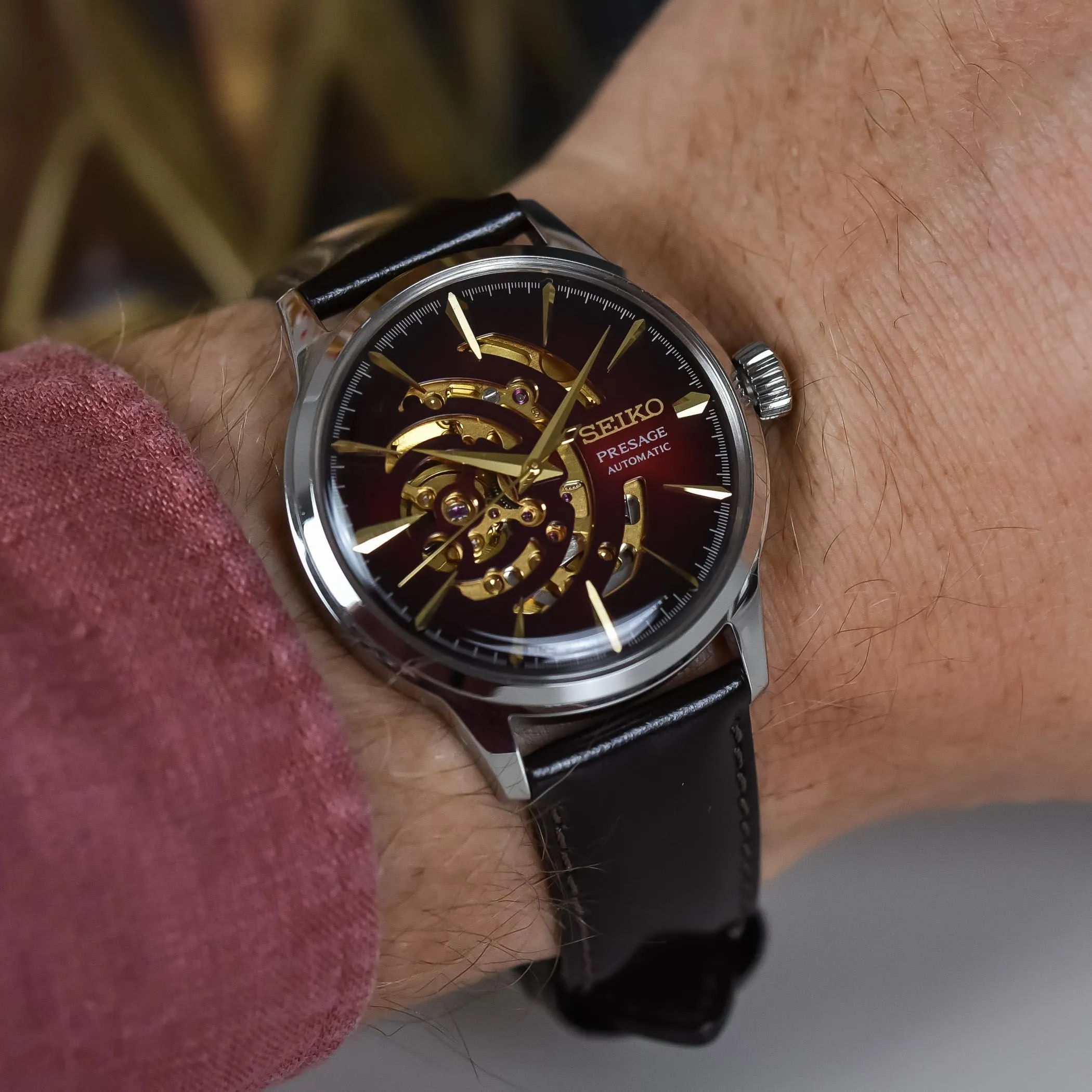 Seiko Presage Cocktail Time Star Bar Limited Edition Automatic Men's Watch SSA457J1