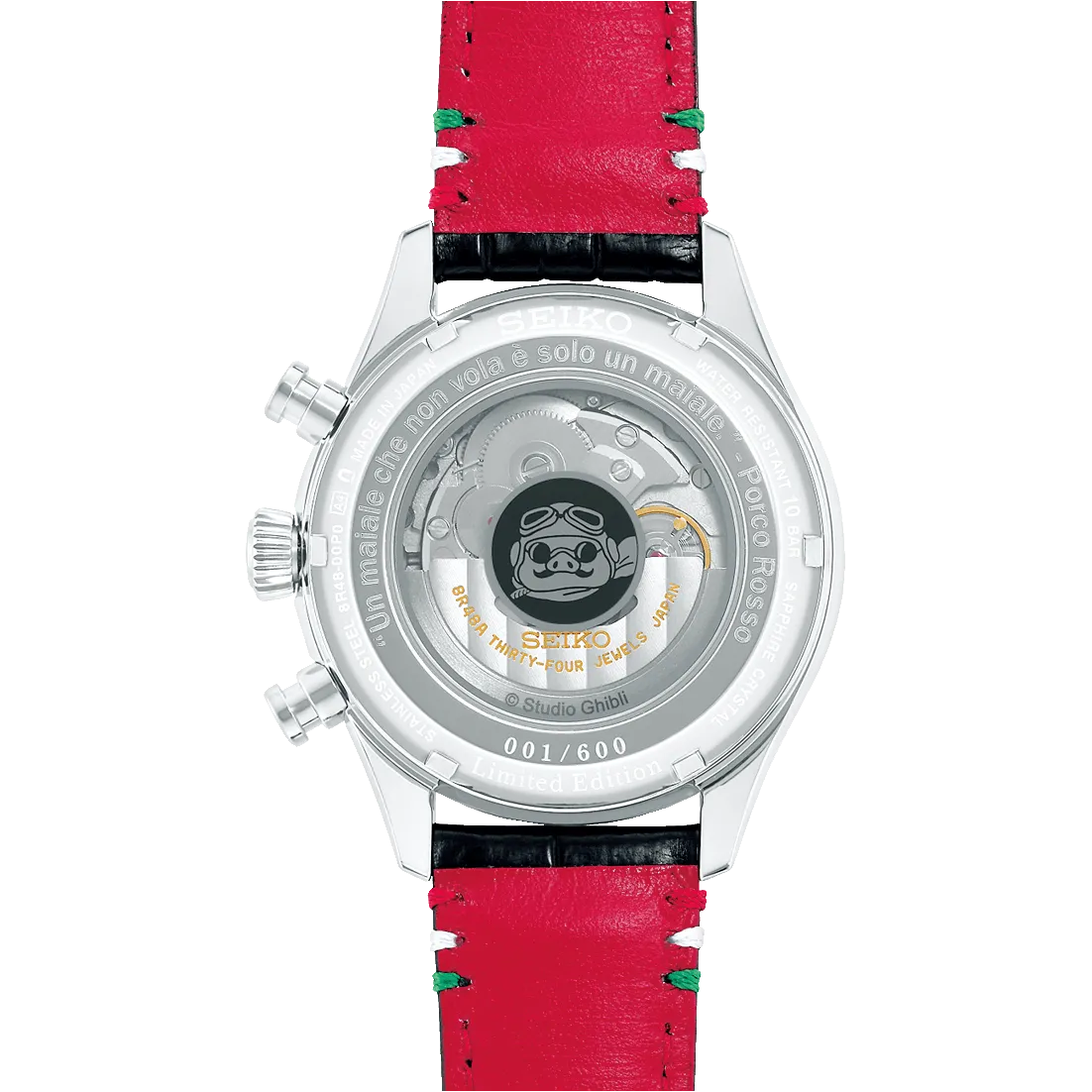 Seiko Presage Porco Rosso Limited Edition Automatic Men's Watch SRQ033J1