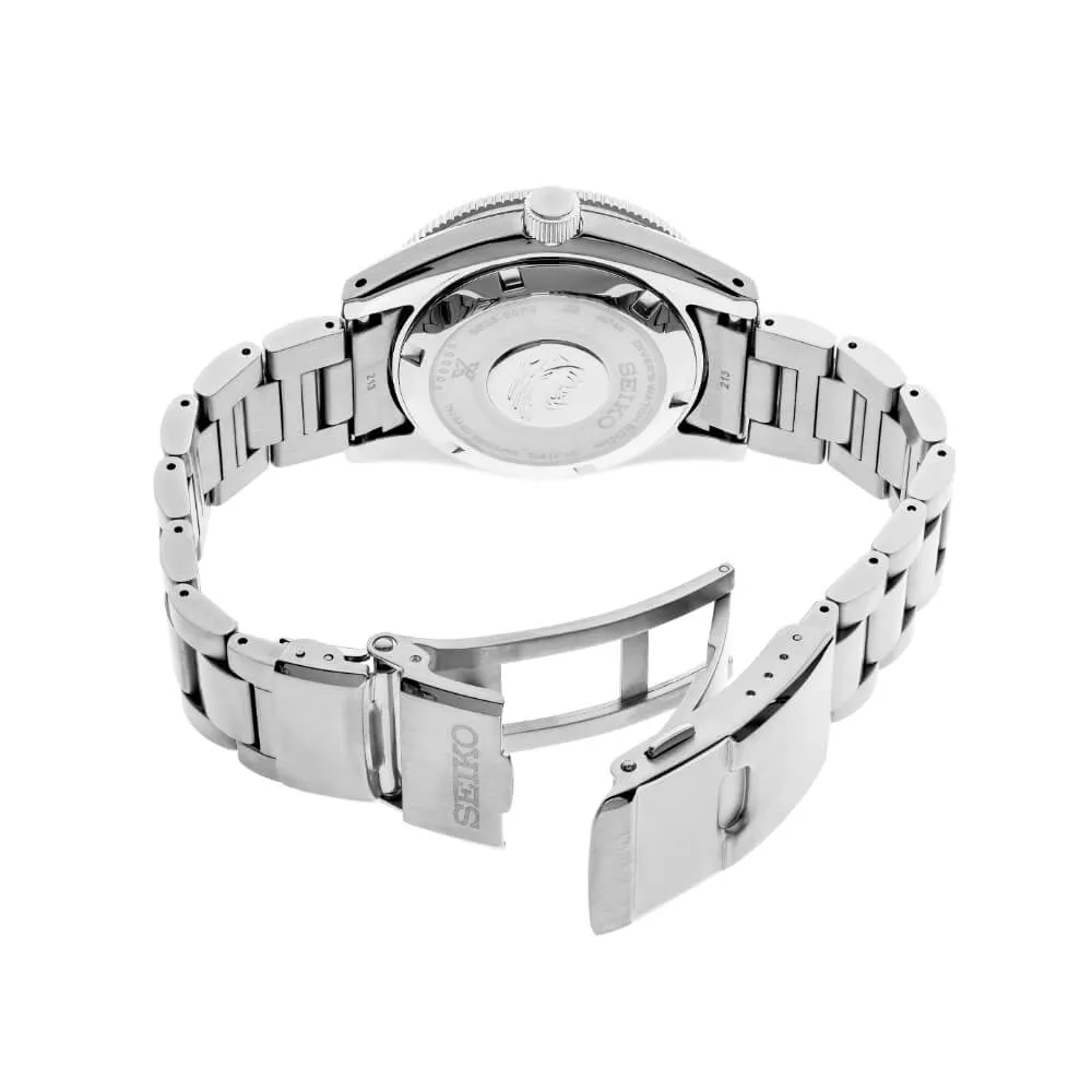 Seiko Prospex Charcoal Dial Stainless Steel Bracelet Men's Watch SPB143