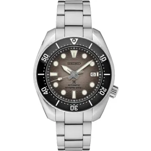 Seiko Prospex Diver Gray Dial Stainless Steel Automatic Men's Watch SPB323