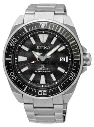 Seiko Prospex Diver's 200M "Samurai" Black Dial Men's Watch SRPB51K1