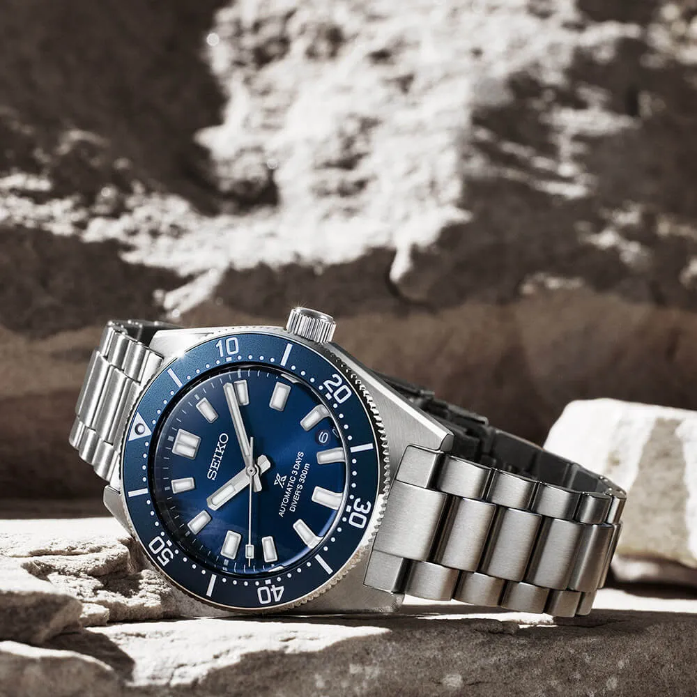 Seiko Prospex Diver's Blue Dial Steel Bracelet Men's Watch SPB451