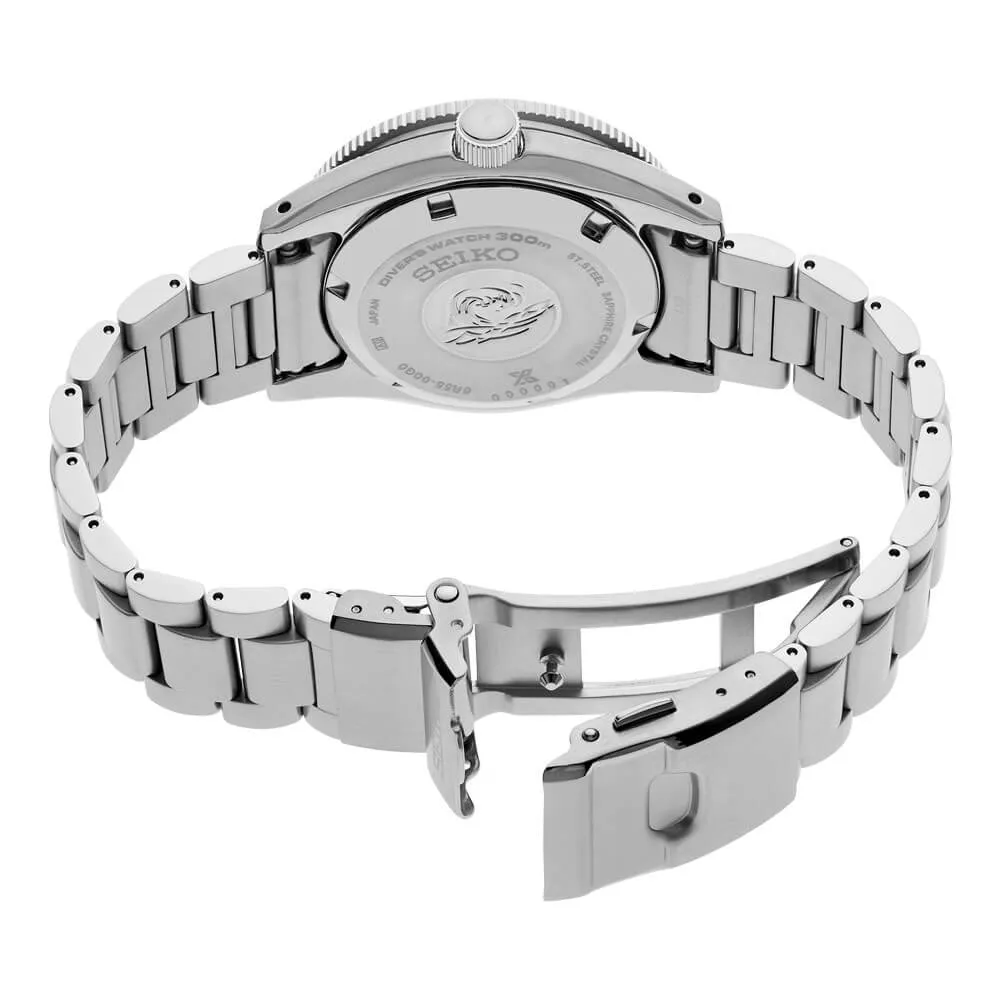 Seiko Prospex Diver's Blue Dial Steel Bracelet Men's Watch SPB451