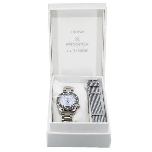 Seiko Prospex Glacier Blue GMT Limited Edition Automatic Men's Watch SPB385J1