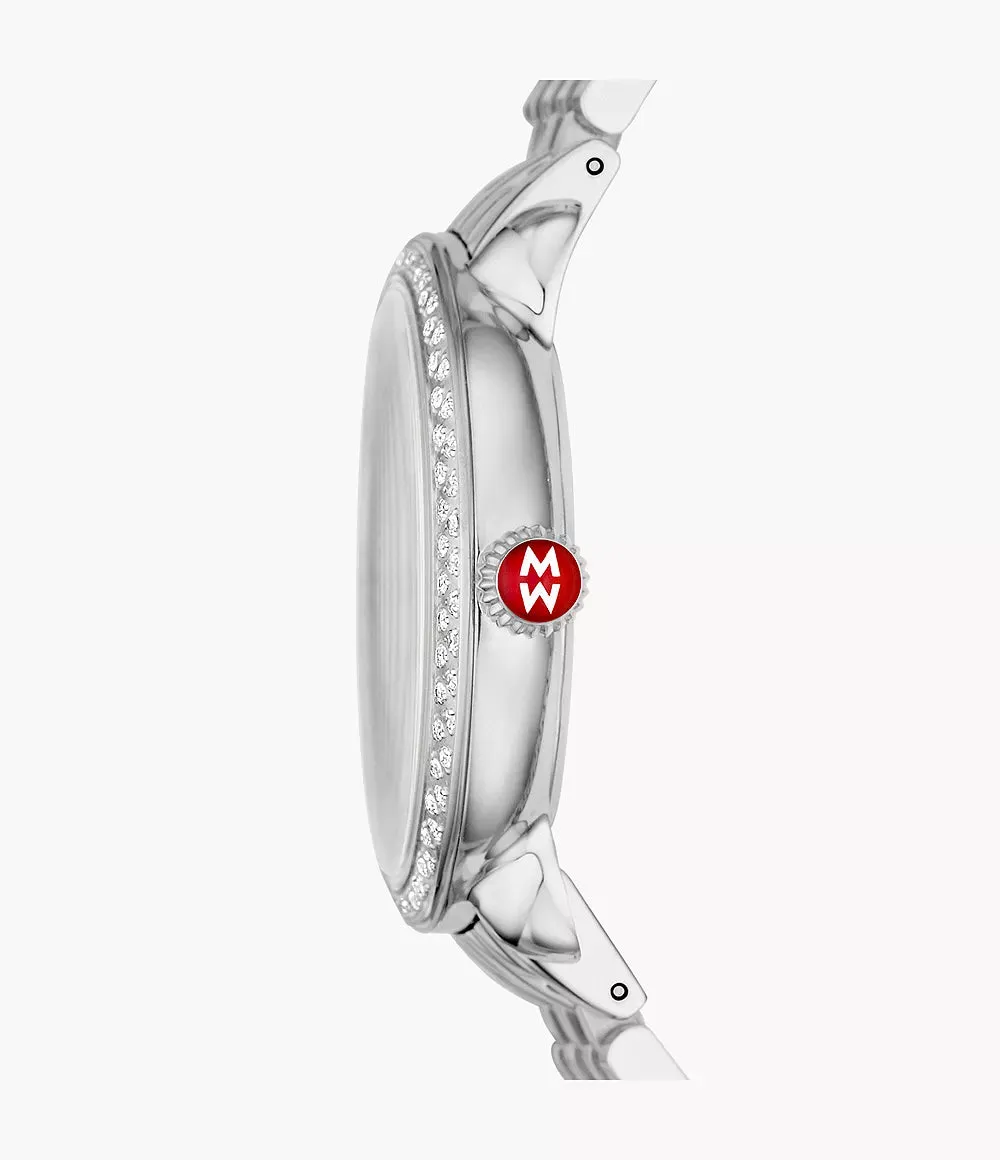 Serein Mid Stainless Steel Diamond Watch