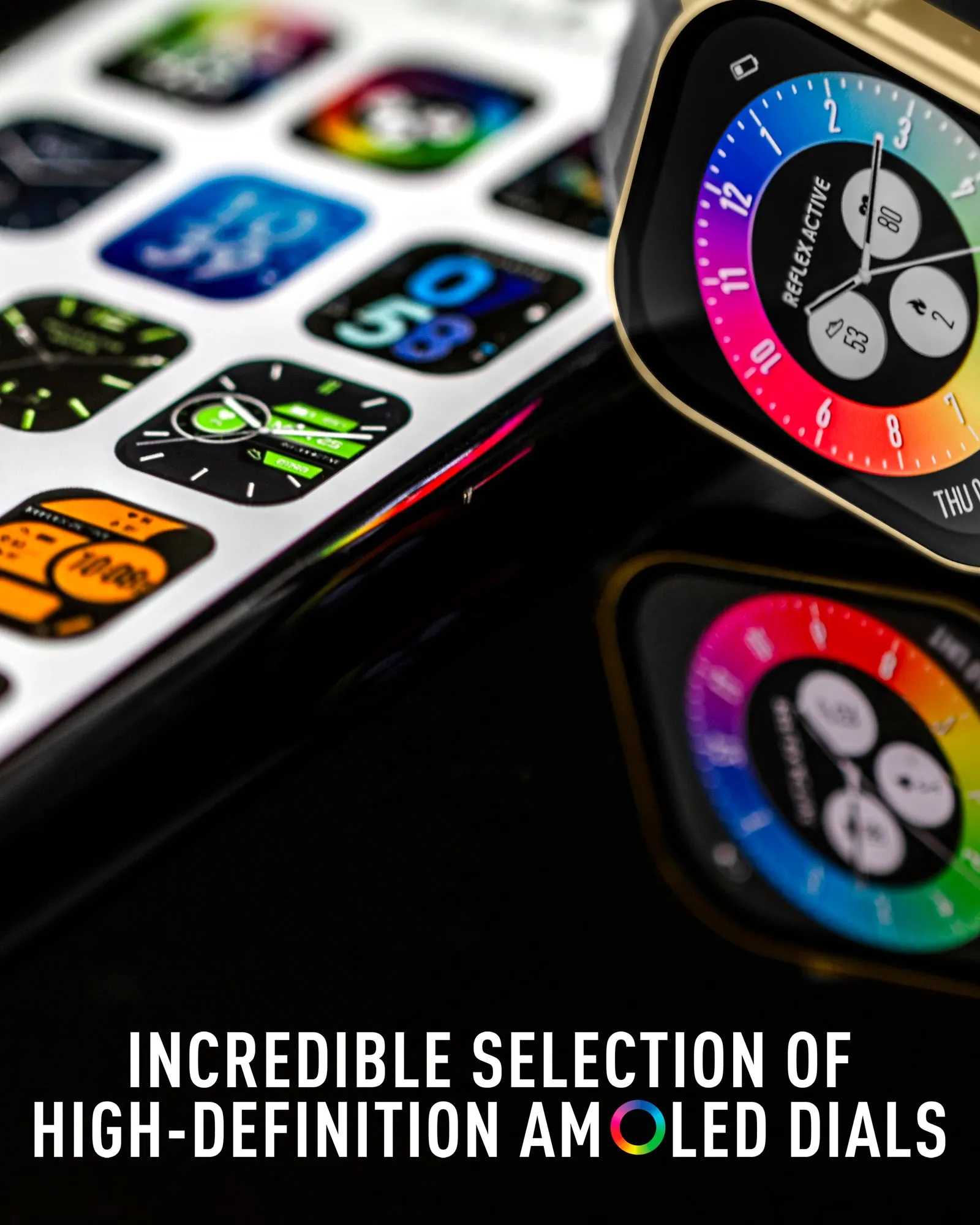 Series 29 Amoled Black Smart Calling Watch