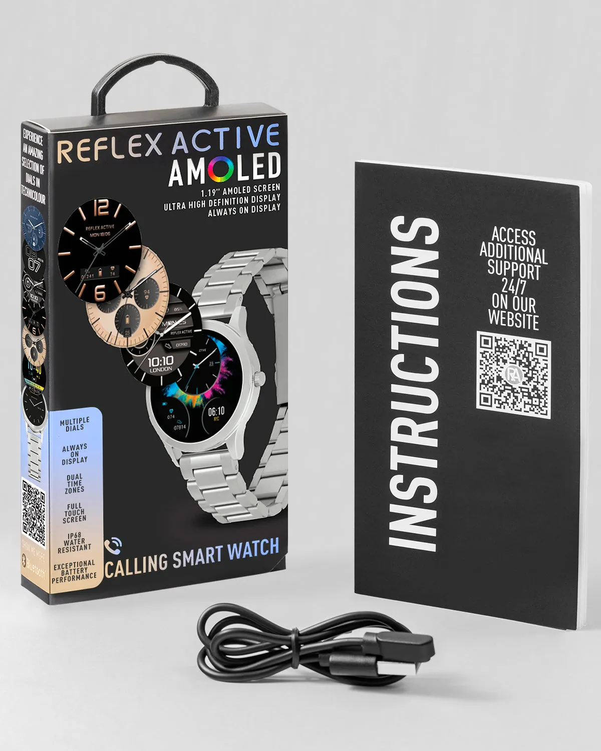 Series 31 Amoled Silver Smart Watch