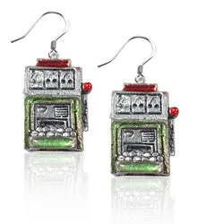 Slot Machine Charm Earrings